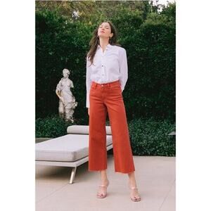 Vervet Bossa Nova Size 30 High Rise Crop Wide Leg Jeans